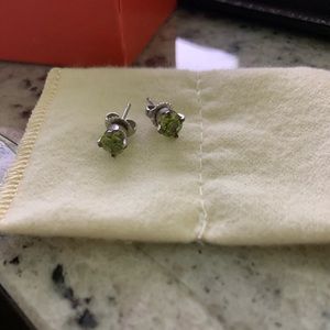 James Avery Peridot Studs